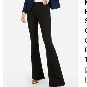 EXPRESS MIDRISE PULL ON FLARE PANT XL